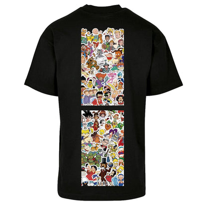 Camiseta oversize Cartoon - HAWK URBAN