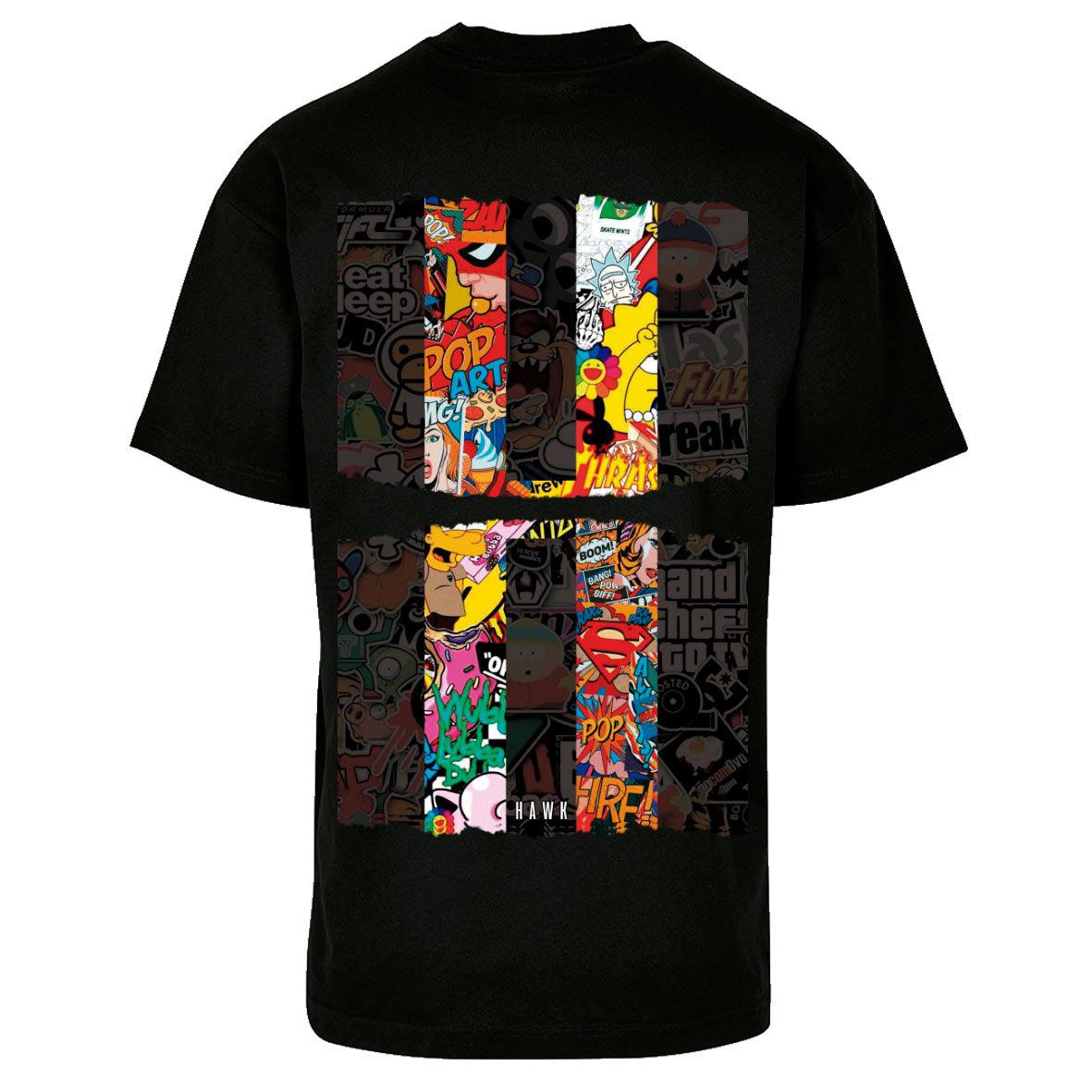 Camiseta urban Comic - HAWK URBAN