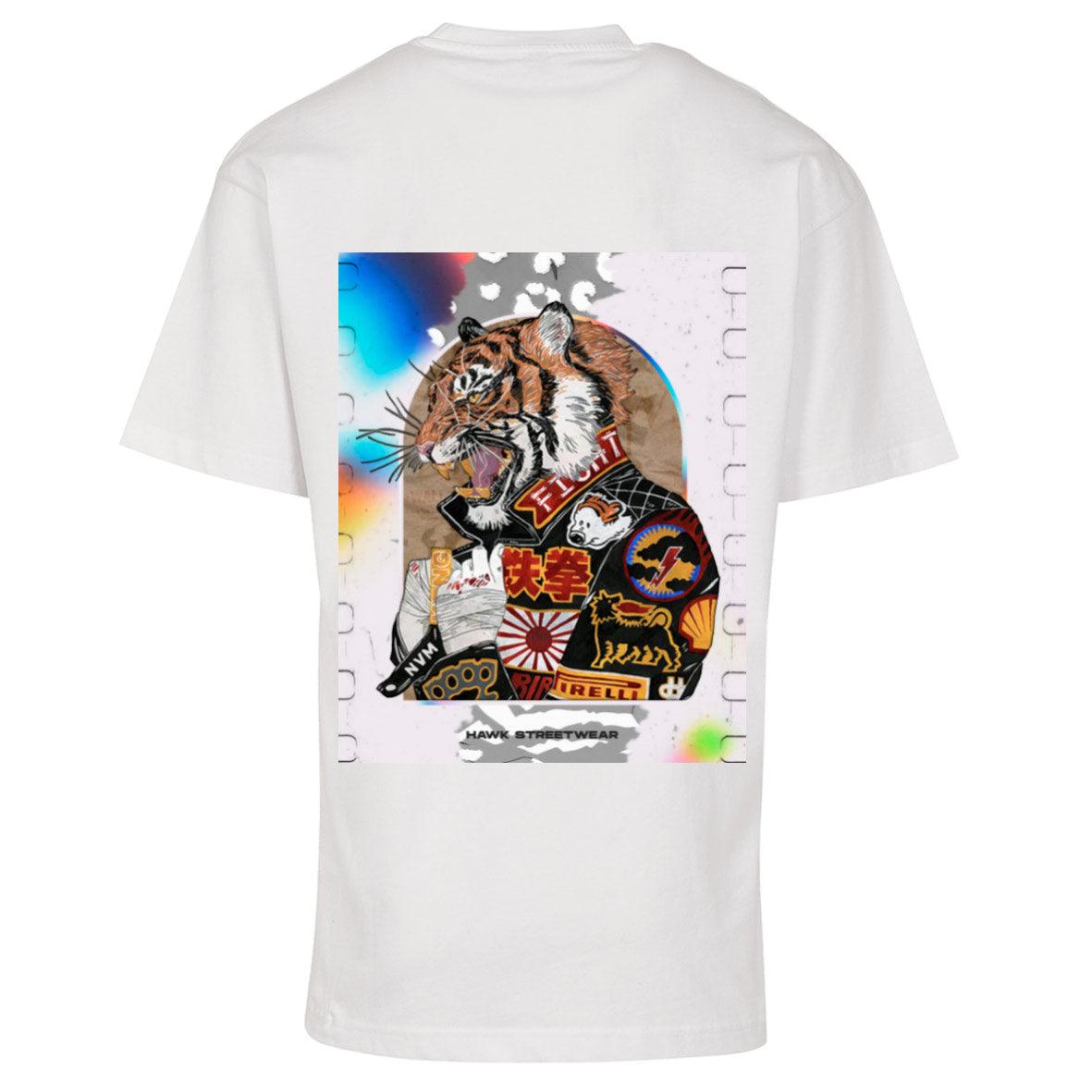 Camiseta oversize Tiger - HAWK URBAN