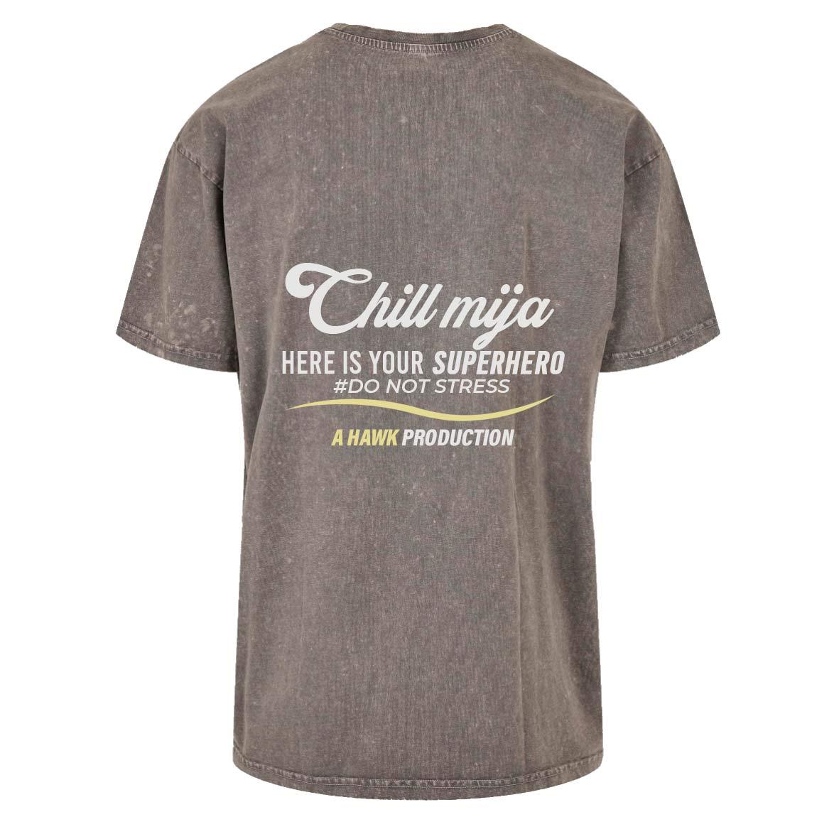 camiseta efecto lavado Chill Mija - HAWK URBAN