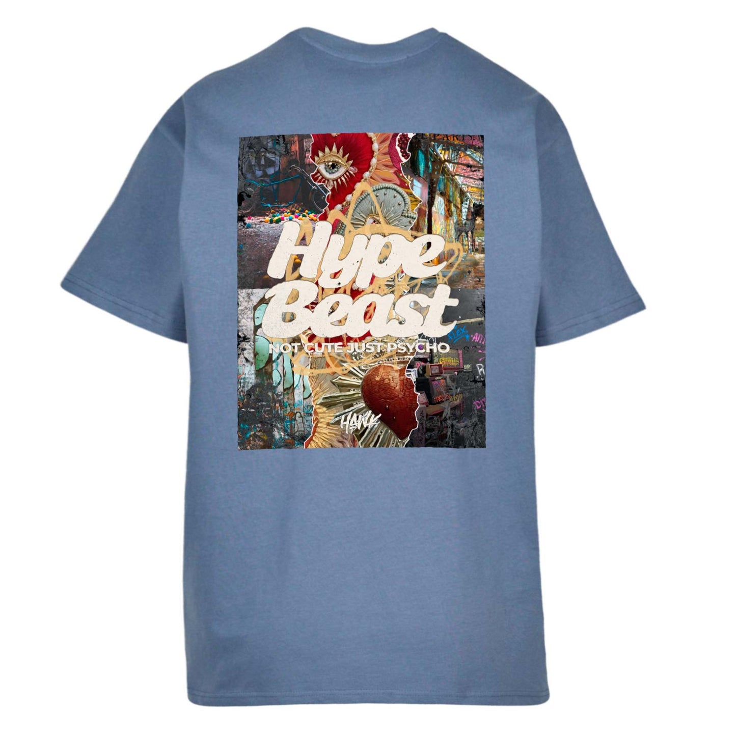 Camiseta oversize Hypebeast - HAWK URBAN