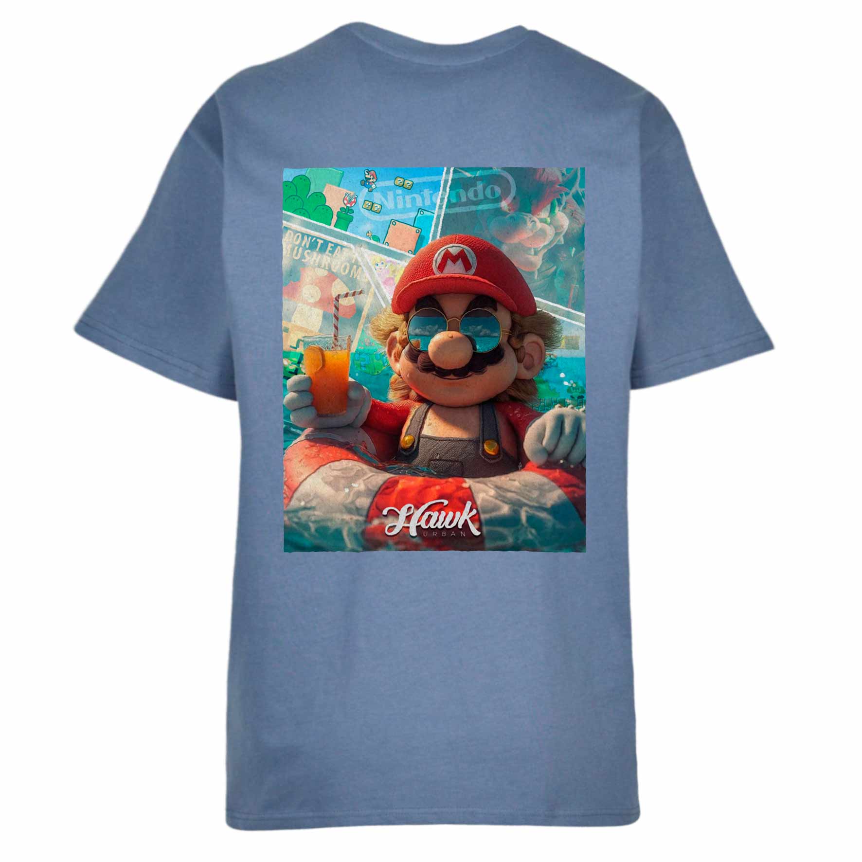 Camiseta oversize Mario Bros - HAWK URBAN